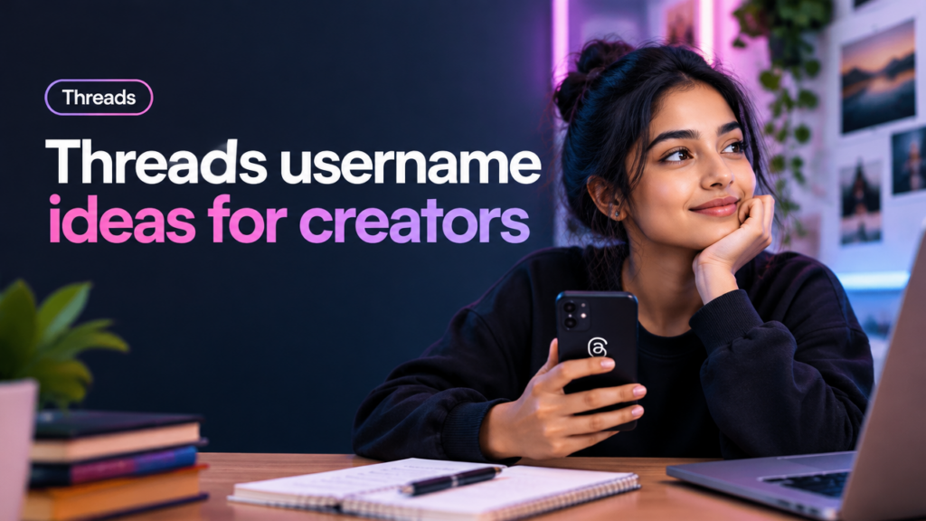 Threads username ideas for creators featured poster